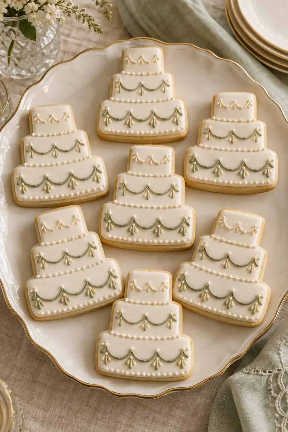 Mini Cake Cookies wedding inspiration