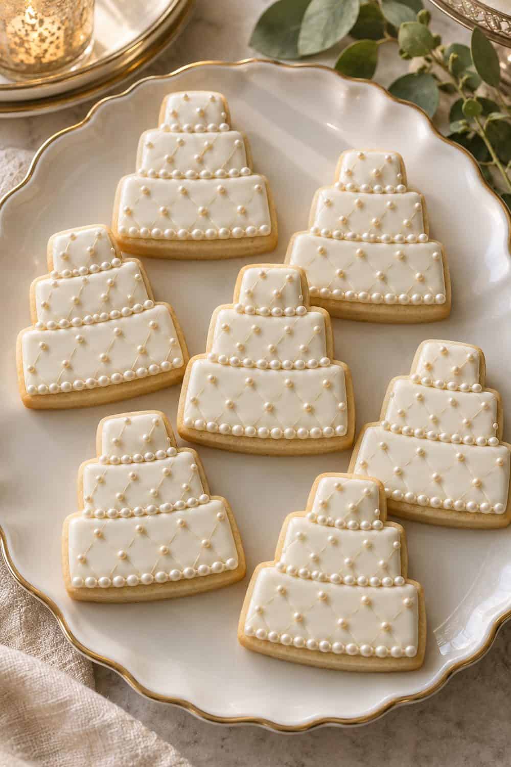 Quilted Cake Cookies wedding inspiration