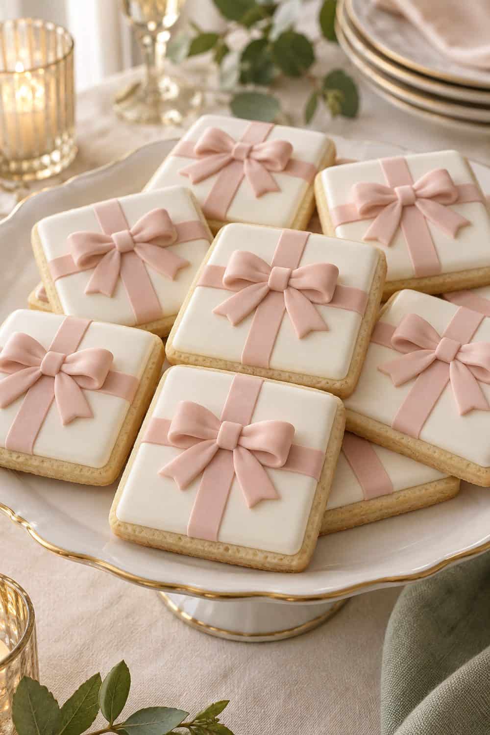 Tiny Gift Box Cookies wedding inspiration
