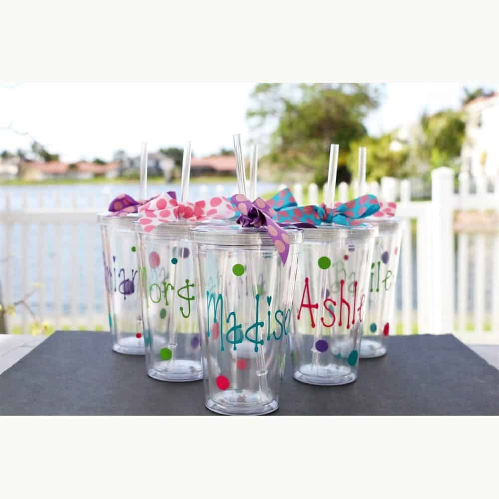Personalized Straw Tumbler