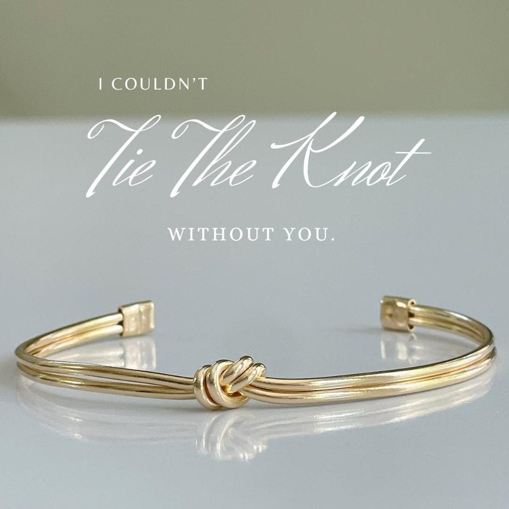 Gold-Filled Tie-the-Knot Bracelet